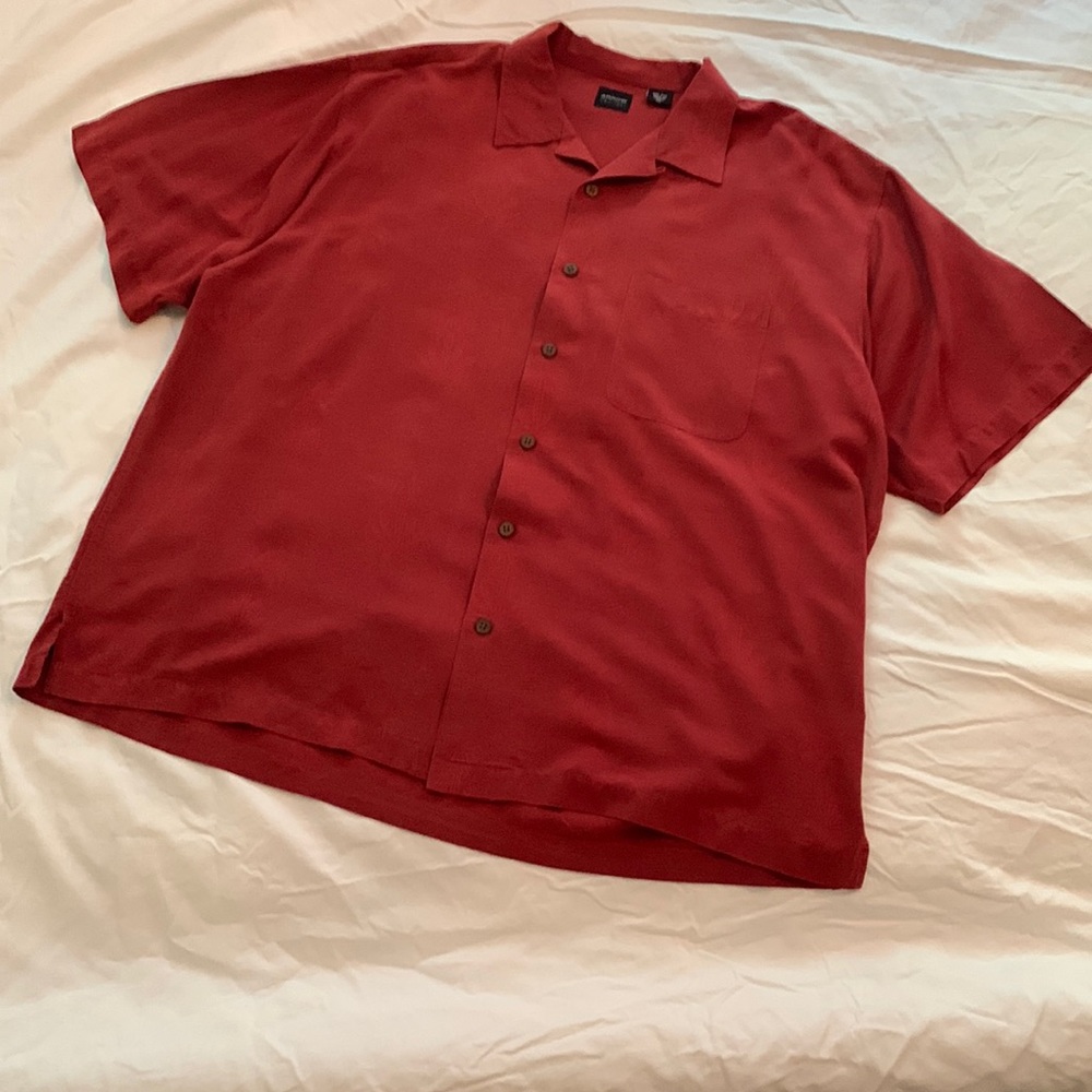 Arrow Men’s Silk Button Up XL